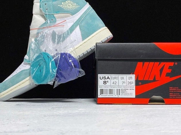 High Retro Jordan Green OG Air 555088-311 1 Turbo 0820